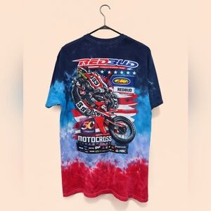 FMF RedBud National Motocross T-Shirt | AMA Pro MX 50 Years L Adult 100% Cotton
